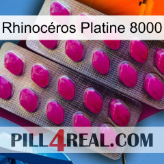 Rhinocéros Platine 8000 10